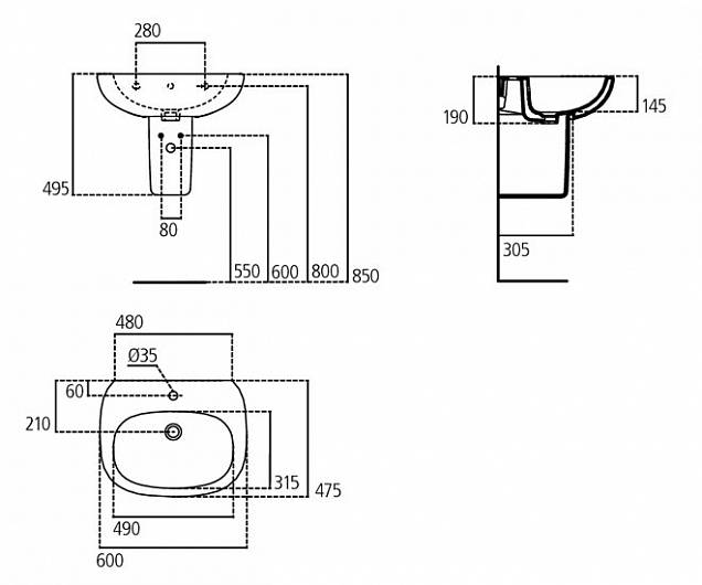 Фотография товара Ideal Standard Tesi T351401