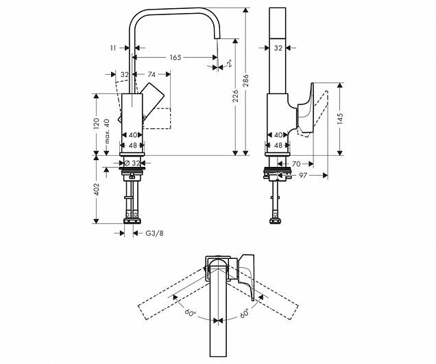 Фотография товара Hansgrohe Metropol    32511670