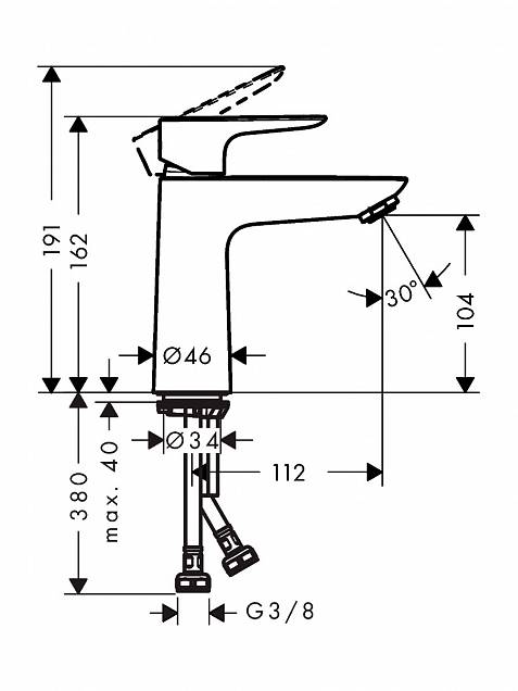 Фотография товара Hansgrohe Talis E 71712340