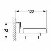 Держатель Grohe Ectos 40255MB0