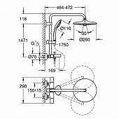 Душевая система Grohe Euphoria 260 27615001