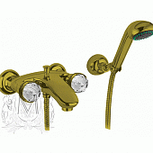 Смеситель для ванны Migliore Axo Swarovski ML.AXO-602F .BR