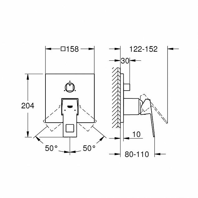 Фотография товара Grohe Eurocube   24094000Gr