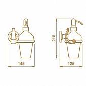Дозатор для жидкого мыла Bagno & Associati Operetta ON12751