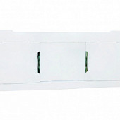 Экран под ванну, белая эмаль, Misty Лаванда L=1500 МДФ Э-Лав11150-011