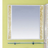Зеркало 75 см, золотая мозаика, Misty Морена 75 П-Мор03075-338