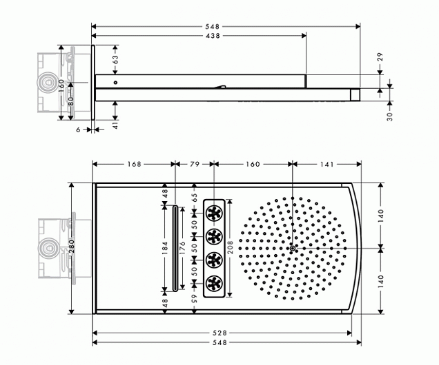 Фотография товара Hansgrohe Raindance 28411000