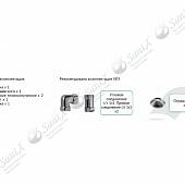 Полотенцесушитель водяной 400х630, бок.подкл. хром Terminus Классик П5 400*630 (500)