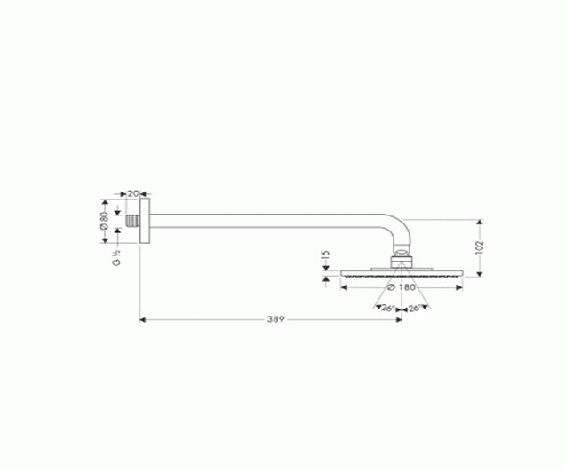 Фотография товара Hansgrohe Raindance 27468000