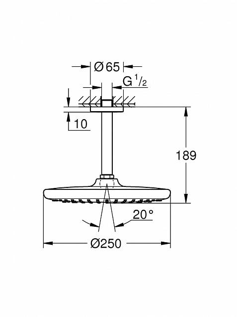 Фотография товара Grohe Tempesta 26664000Gr