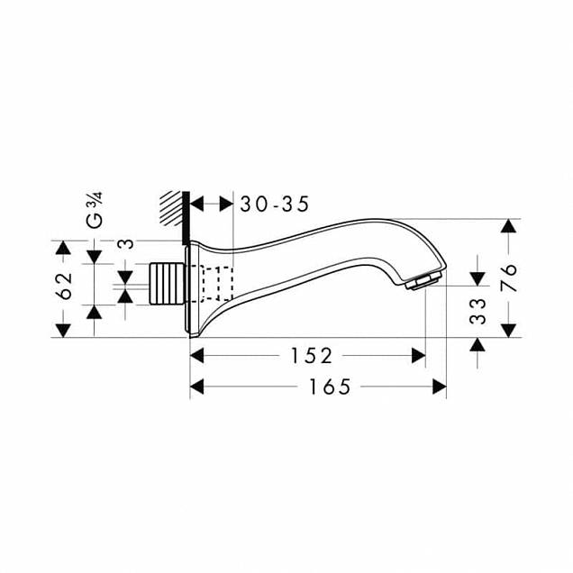 Фотография товара Hansgrohe Metris Classic   13413000