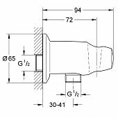 Подключение для душевого шланга Grohe Movario 28406000