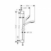 Душевой гарнитур Hansgrohe Croma Select E 26593400