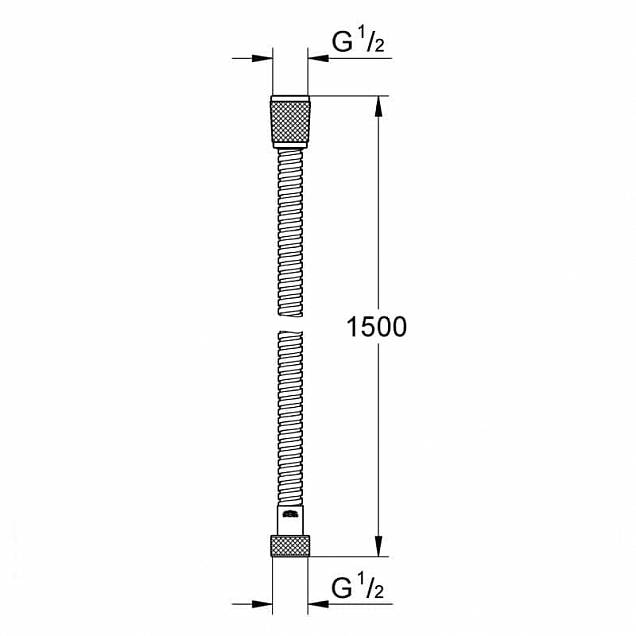 Фотография товара Grohe Без дизайн линии 28105000Gr