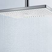 Верхний душ, белый/хром, Hansgrohe Rainmaker Select 24012400