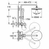 Душевая система Grohe Euphoria Concetto System 23061002