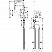 Смеситель для кухни Hansgrohe Talis M54 72801000