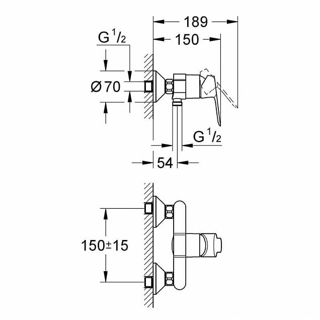 Фотография товара Grohe BauEdge   23333000Gr