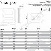 Полотенцесушитель водяной 320х600, бок.подкл. хром Terminus Фокстрот 320*600 4620768881244